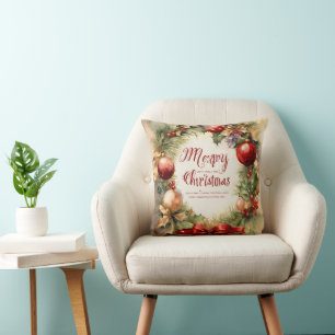 MERRY CHRISTMAS PILLOW KISSEN