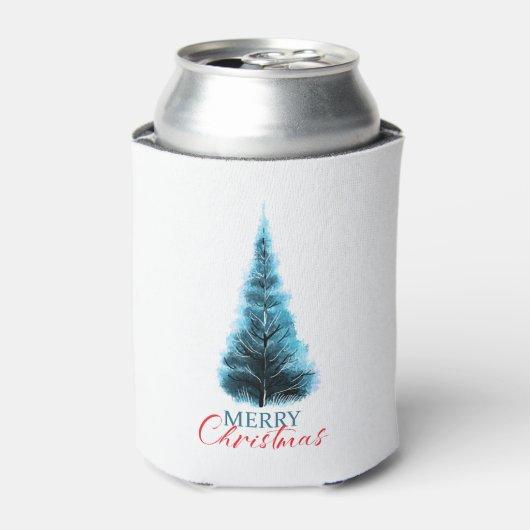 Merry Christmas pine tree Dosenkühler (Kanne Vorderseite)