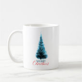 Merry Christmas pine tree Kaffeetasse (Links)