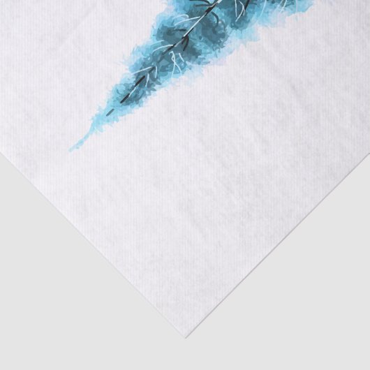 Merry Christmas pine tree Seidenpapier (Ausschnitt)