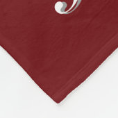 Merry Christmas Polka Dot Tree Fleecedecke (Ecke)