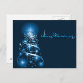 Merry Christmas Postcard Feiertagspostkarte (Vorne/Hinten)