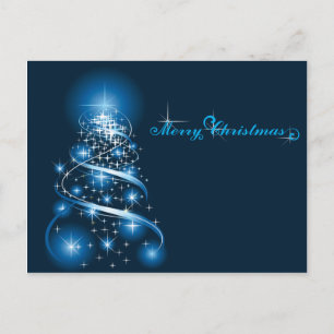 Merry Christmas Postcard Feiertagspostkarte