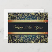 Merry Christmas Postcard Feiertagspostkarte (Vorne/Hinten)