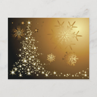 Merry Christmas Postcard Feiertagspostkarte