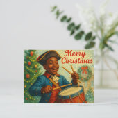 MERRY CHRISTMAS Postcard Postkarte (Stehend Vorderseite)