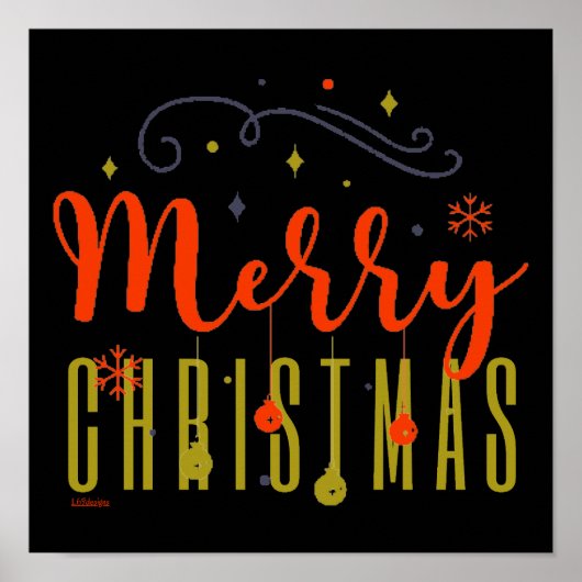 MERRY CHRISTMAS POSTER (Vorne)