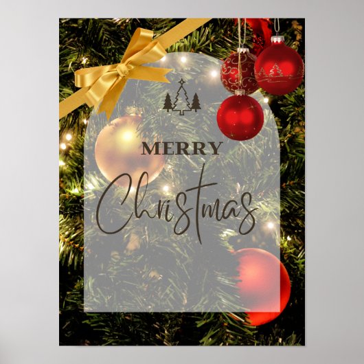 MERRY CHRISTMAS POSTER (Vorne)