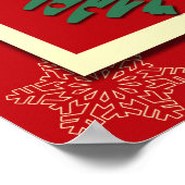 Merry Christmas Poster (Ecke)