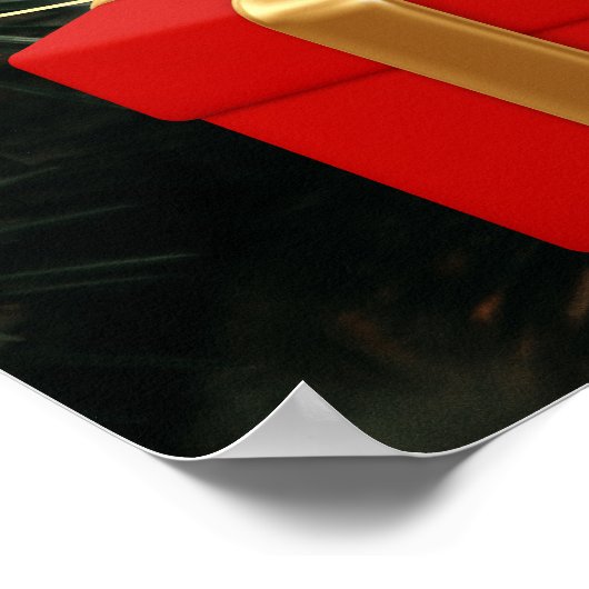 MERRY CHRISTMAS POSTER (Ecke)