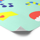 MERRY CHRISTMAS Poster (Ecke)