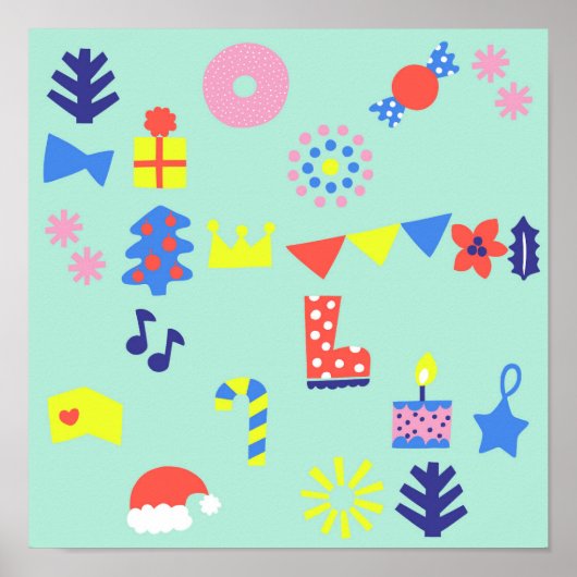 MERRY CHRISTMAS Poster (Vorne)