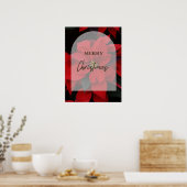 MERRY CHRISTMAS POSTER (Küche)