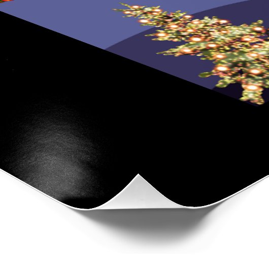 Merry Christmas.  Poster (Ecke)