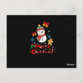 Merry Christmas! Postkarte (Rückseite)