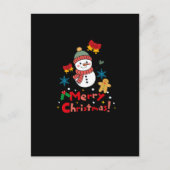 Merry Christmas! Postkarte (Vorderseite)