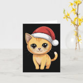 Merry Christmas Premium Karte (Gelbe Blume)