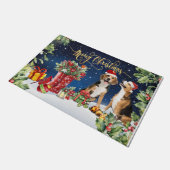 Merry Christmas Present Fußmatte (Schrägansicht)