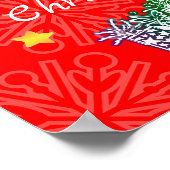 Merry Christmas Print, Value Poster Paper (Matte) (Ecke)