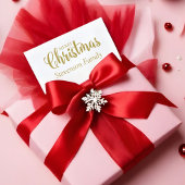 Merry Christmas Quote Gummistempel