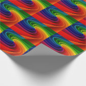 MERRY CHRISTMAS RAINBOW GESCHENKPAPIER (Ecke)