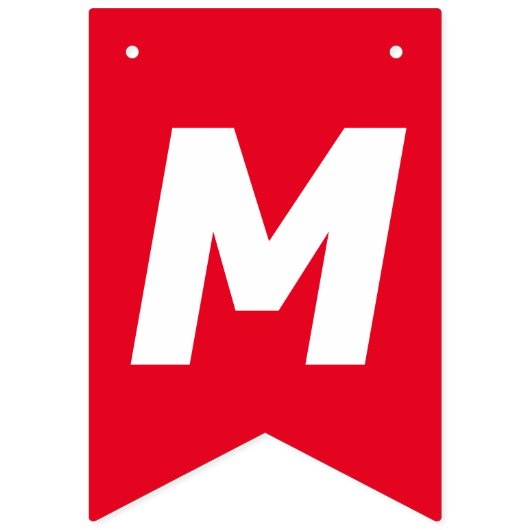 MERRY CHRISTMAS RED GREEN WIMPELKETTE (Erste Fahne)