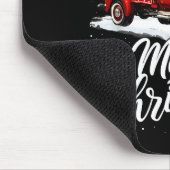 Merry Christmas Red Truck Family Matching Christma Mousepad (Ecke)