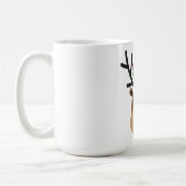 Merry Christmas Reindeer Kaffeetasse (Links)