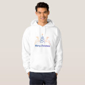 Merry Christmas Reindeer Pullover Hoodie | Freefit (Vorne ganz)