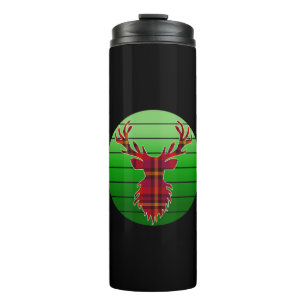MERRY CHRISTMAS REINDEER THERMOSBECHER