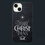 Merry CHRISTmas Religious Chalkboard Calligraphy C Case-Mate iPhone 14 Hülle<br><div class="desc">Wir sagen Frohe Weihnachten,  aber oft vergessen wir den Ursprung der Worte. Die originale Handschrift verwendet ihr einzigartiges Design,  um die Geschichte einfach und elegant zu erzählen. Zeigen Sie Ihren CHRISTmas Geist.</div>