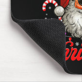 Merry Christmas Retro Cool Santa Candy Cane Xmas M Mousepad (Ecke)