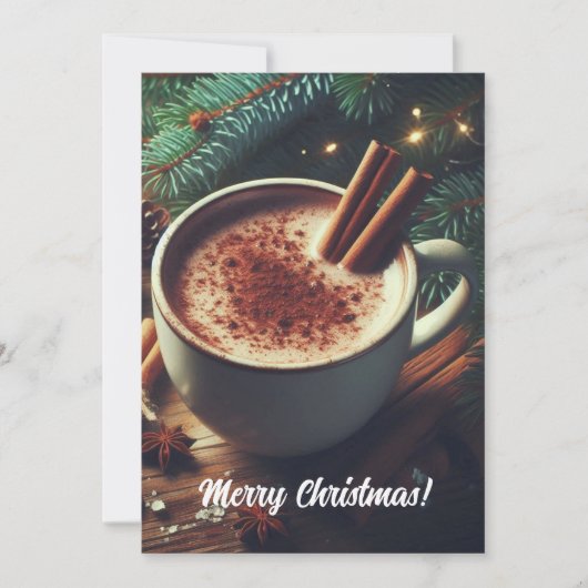 Merry Christmas Retro   Feiertagskarte (Vorderseite)