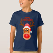 Merry Christmas Rudolph tee (Vorderseite)