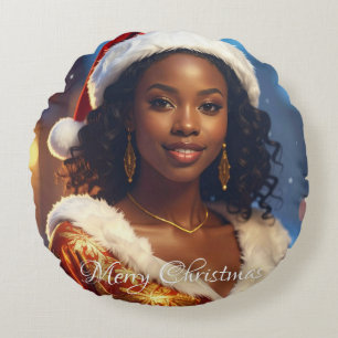 MERRY CHRISTMAS RUNDES KISSEN