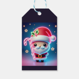 Merry Christmas Santa Candy Geschenkanhänger