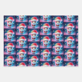 Merry Christmas Santa Candy Geschenkpapier Set (Vorderseite 2)