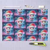 Merry Christmas Santa Candy Seidenpapier (Handwerk)