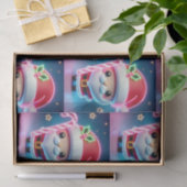 Merry Christmas Santa Candy Seidenpapier (Geschenk)