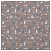 Merry Christmas Santa Claus Fox Pattern Stoff (Muster)