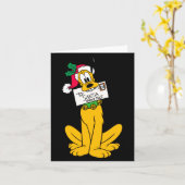 Merry Christmas Santa Claus Karte (Gelbe Blume)