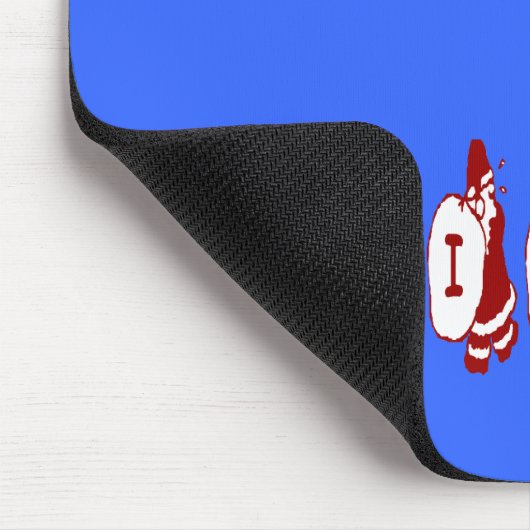 Merry Christmas Santa Claus Mousepad (Ecke)