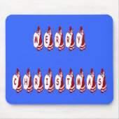 Merry Christmas Santa Claus Mousepad (Vorne)