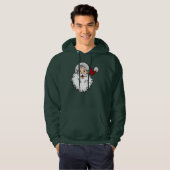 merry christmas santa claus xmas hoodie (Vorne ganz)