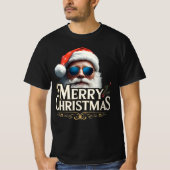 Merry Christmas Santa – Funny Holiday T-Shirt (Vorderseite)
