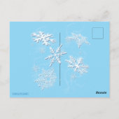 Merry Christmas Santa Mouse Screwball Graphics Postkarte (Rückseite)