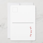 Merry Christmas Santa – Personalized Family Einladung (Rückseite)