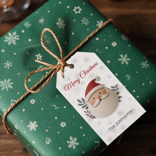Merry Christmas Santa – Personalized Holiday Gift  Geschenkanhänger