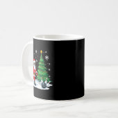 Merry Christmas Santa Playing Bowling Srt Lovers  Kaffeetasse (Vorderseite Links)