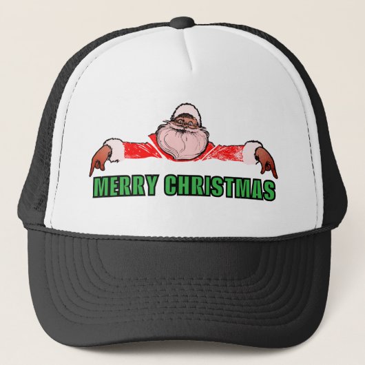 MERRY CHRISTMAS (SANTA) TRUCKERKAPPE (Vorderseite)